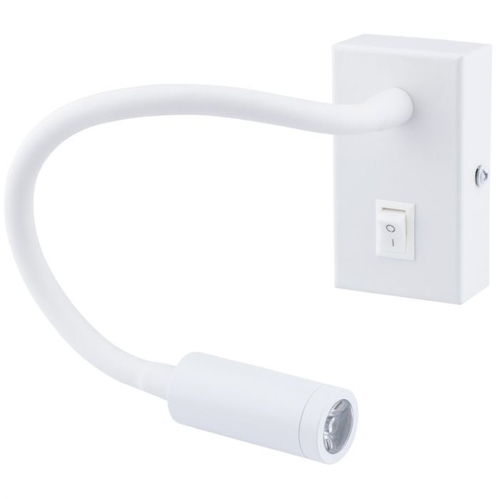 LED leeslamp - 3W - 150 Lumen - Wit - 220V LED leeslamp - 3W - 150 Lumen - Wit - 220V